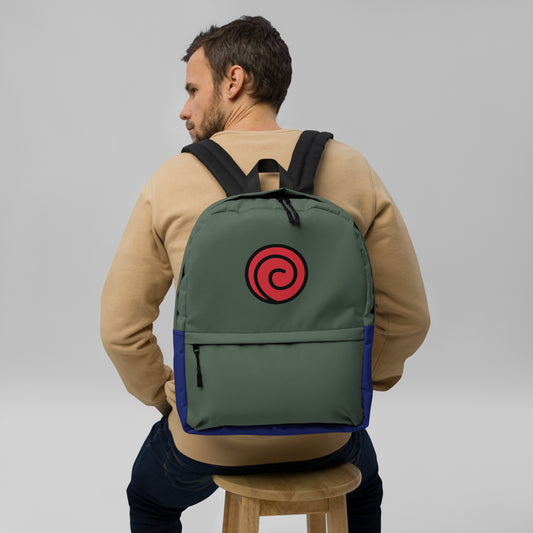 Hidden Green Backpack